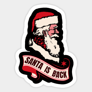 Santa Is Back With A Surprise Sticker